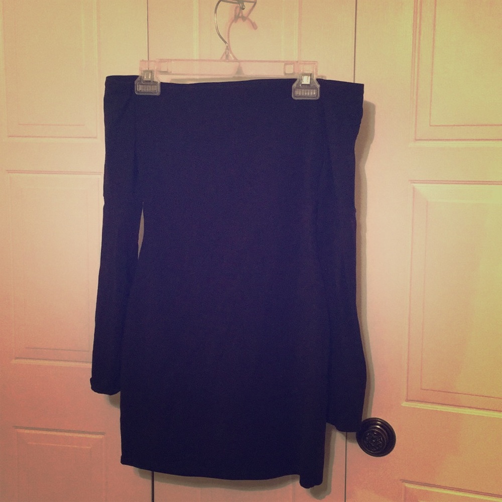 Off the shoulder dress